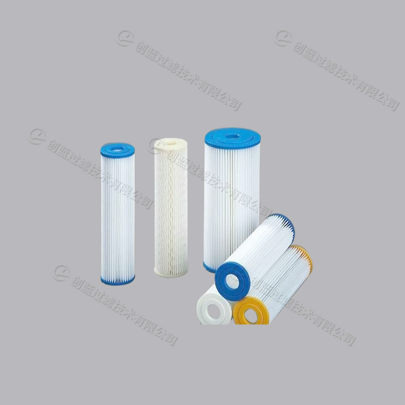 游泳池過濾聚酯纖維濾芯 10寸多折標準濾芯