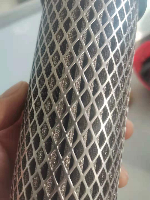 河南某鋼廠的液壓油濾芯進行現場測繪