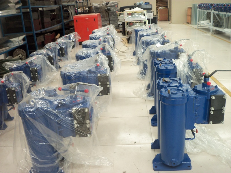 大客戶采購的SPL系列網片式油過濾器